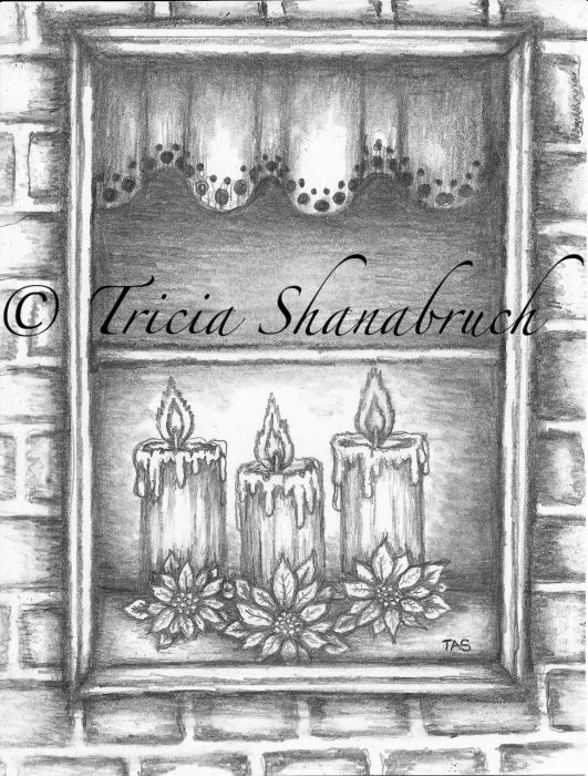 Candles in the Window by Tricia Shanabruch